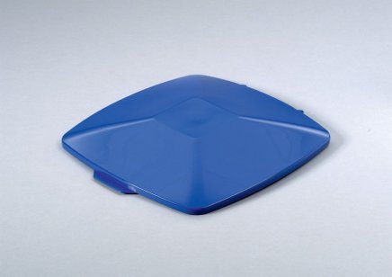 Lid for trash can DURABIN SQUARE 40 - color blue
