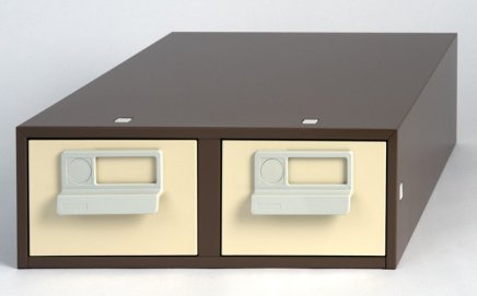 Card filing cabinet Bisley FCB23