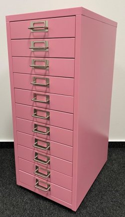 Drawer cabinet HDK-M11 on wheels RAL 3015 - 2