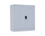 Sheet metal shelf cabinet with inserted door C01B