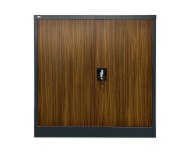 Sheet metal shelf cabinet with inserted door C01B