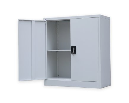 Sheet metal shelf cabinet with inserted door C01B - 4