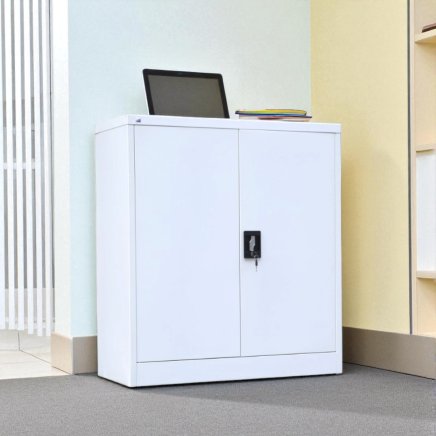 Sheet metal shelf cabinet with inserted door C01B - 5