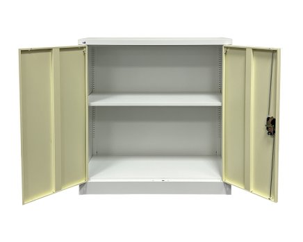 Sheet metal shelf cabinet with inserted door C01B - 2