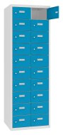Personal lockers with 20 compartments MSus 3210 hl. 500 mm