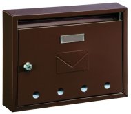 Mailbox Imola brown