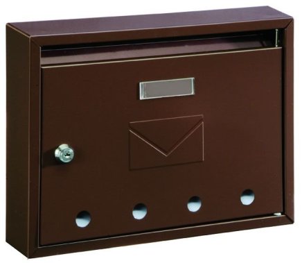 Mailbox Imola brown