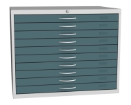 Drawing cabinet - for maps and drawings in A1 format, type VKS A1B