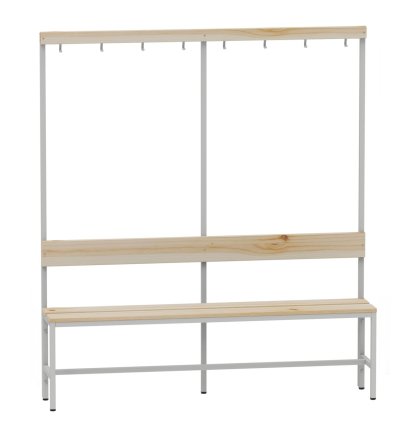 Changing room bench A6820 - width 1600 mm