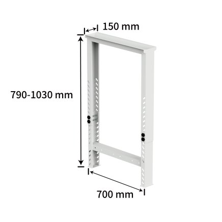 Workshop height-adjustable workbench EN_02_1511 - 2