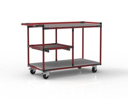 Workshop trolley made of pipe system made to measure 25010830