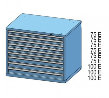 Drawer cabinet ZG 84-7 - 1
