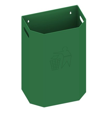 Outdoor trash can type KOS 1270