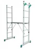 Working platform with adjustment to stairs 8507