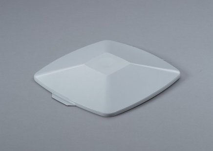 Lid for trash can DURABIN SQUARE 40 - gray color