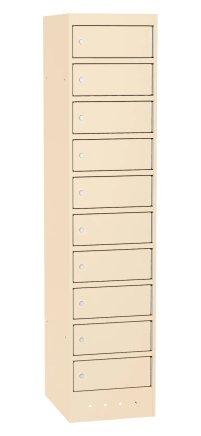 Laptop cabinet SZNL 4110 - 10 compartments with sockets and USB A+C - 5