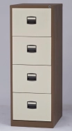 Bisley CC4H1A/FLS four-drawer filing cabinet