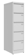 Five-drawer filing cabinet Szk 301/5 for A4 format