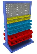 Stationary double-sided panel with equipment PSZ_22_A_VAR_4