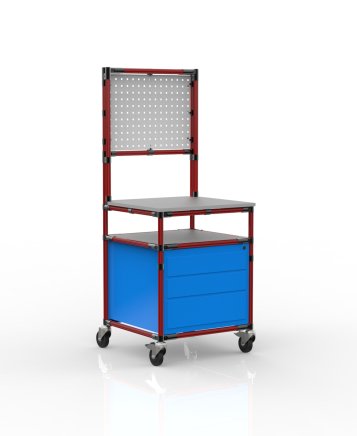 Workshop tool trolley from tubular system 24102303 - 2