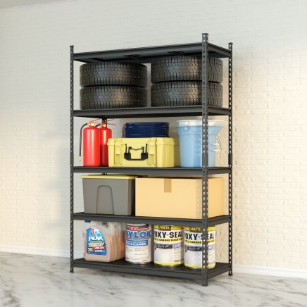 Full metal screwless shelf rack REG_12050183_B - 3