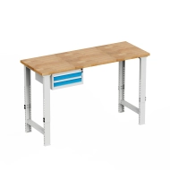 Workshop height-adjustable workbench EN_02_1512