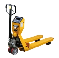 Low lift pallet trolley with scale NF 20NLS