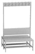 Changing room bench LAV 10V2 - width 1000 mm