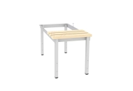 Bench economy with legs and rectification P413 W wood