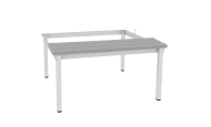 Bench economy with legs and rectification P423 W grey plastic