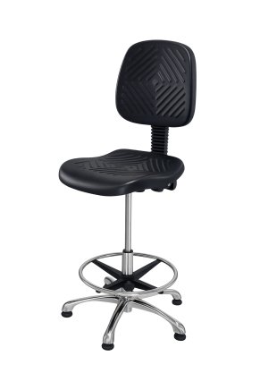 Workshop chair with circle and glides E04H - 2