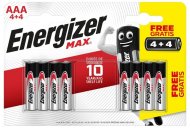 Energizer MAX AA alkaline batteries (set of 4 + 4 free)