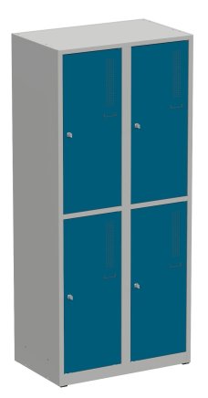 Wardrobe with split doors A82424W.2.B5.2.4