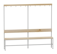 Changing room bench A6810 - width 2000 mm