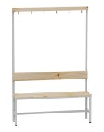 Changing room bench A6840 - width 1200 mm
