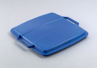 Lid for trash can DURABIN 90 - color blue