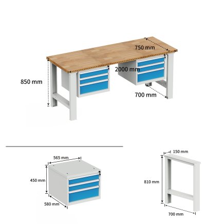 Workshop workbench EN_1523 - 7