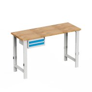 Workshop height-adjustable workbench EN_02_2012