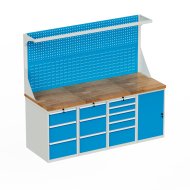 Workshop table with base container HD_20335D_FP