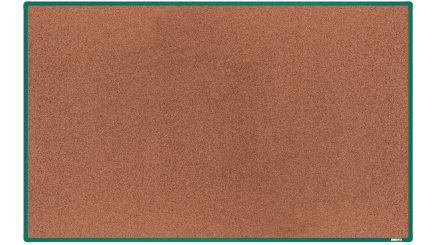Notice board with a quality cork surface 2000 x 1200 mm - 5