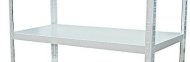 Additional shelves for Drumy racks 800x400 mm, white color