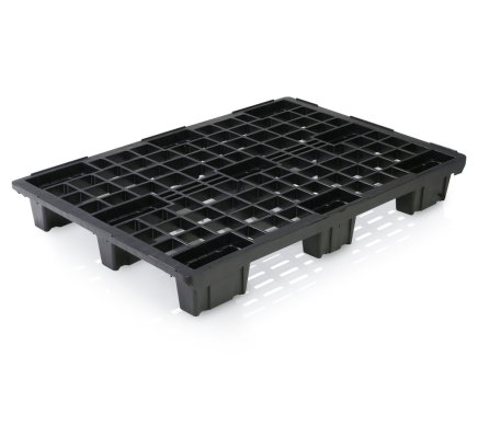 Plastic pallet light stackable h. 130 x w. 800 x d. 1200 mm