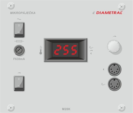 Micro soldering iron module