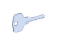 Spare key for 3K lock