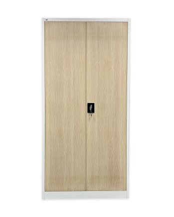 Large-volume cabinet JF-C34 white/light wood imitation