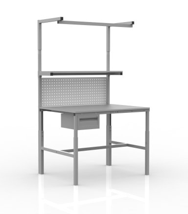 Height adjustable table SPEX depth 900 mm (4 models)