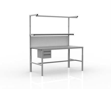 Height adjustable table SPEX