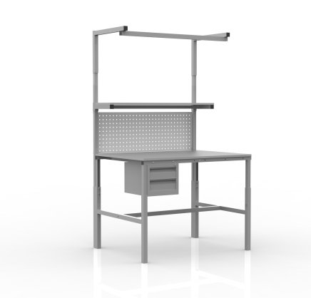 Height adjustable table SPEX depth 900 mm (4 models)