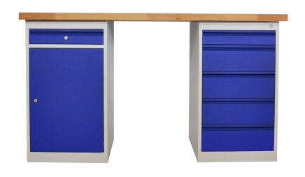 Workshop table with base container CE15_51P