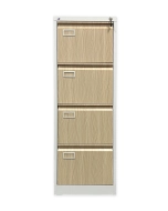 Four-drawer filing cabinet V04 for A4 format